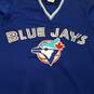 Vintage Majestic Men's Toronto Blue Jays  V-Neck Batting Practice Jersey Sz. XL image number 5