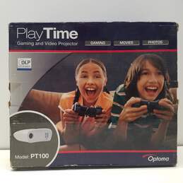 Optoma PlayTime Gaming and Video Projector Model PT100
