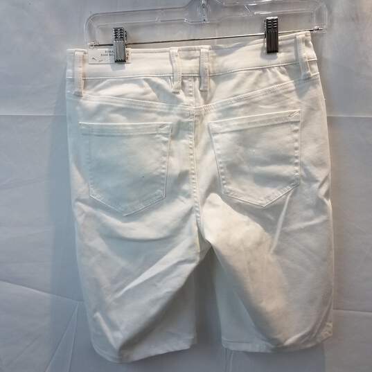 Tommy Bahama Boracay High-Rise Boardwalk White Denim Shorts Women's Size 2 image number 3