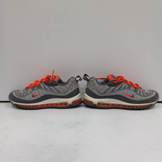 Nike Air Max Men's Crimson Gray Shoes 640744-006 Size 10.5 image number 4