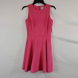 Cynthia Steffe Women's Pink Suede Dress SZ 2 NWT