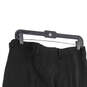NWT Womens Black Flat Front Straight Leg Classic Trouser Pants Size 34 image number 4