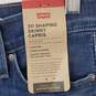 Levi Strauss 311 Shaping Skinny Capris Mid Rise Size 26 image number 4
