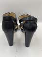 Womens Berkeley Black Open Front Strappy Sandals Size 8M W-0559467-H image number 4