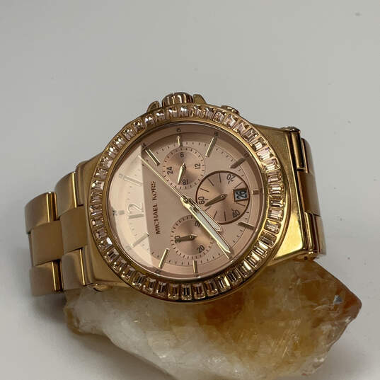 Designer Michael Kors MK-5412 Chronograph Round Dial Analog Wristwatch image number 1