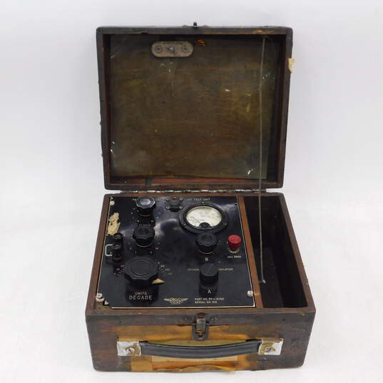 Vintage 1966 Simmonds Pacitor Portable Line Test Unit with Cable 37-1-8000 image number 2