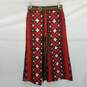 AUTHENTICATED Valentino Spa Printed Wide Leg Cropped Cotton Pants Size 38 image number 2