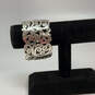 Designer Brighton Silver-Tone Fashionable Madrid Lace Bangle Bracelet image number 3