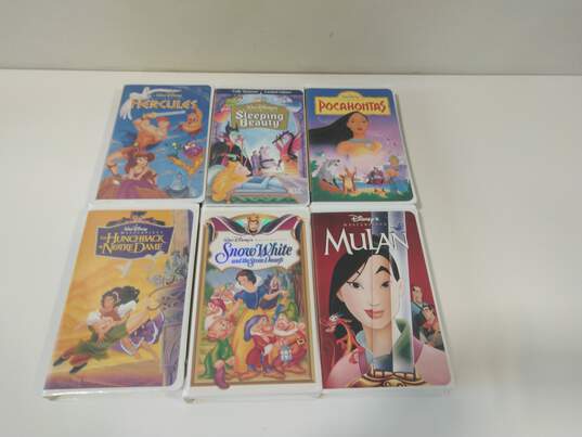 Walt Disney Masterpiece 6  VHS Movie Bundle image number 2