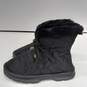 Women's Black Mini Orson Puffer Booties Size 5M image number 3