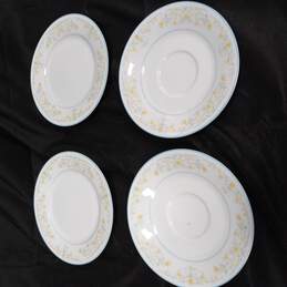 Set of 8 Noritake "Contemporary" Epic Plates & Saucers alternative image