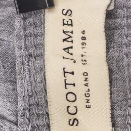 Scott James Women Grey Pants Sz 30/30