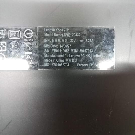 Lenovo Yoga 2 11in 2-in-1 Laptop Intel Pentium N3530 CPU 4GB RAM 500GB HDD image number 8