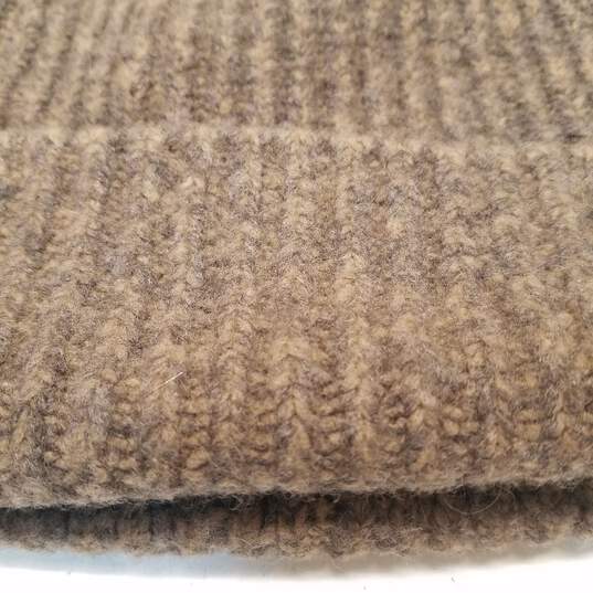 Acne Studio Brown Knitted Women's Beanie image number 3
