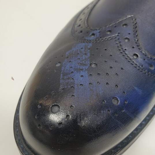 Ted Baker Ombre Brogue Wingtip Oxford Shoes in TTANUM-3 Blue Men's 13 image number 8