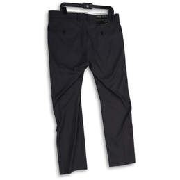 NWT Mens Gray Alfatech Stretch Flat Front Dress Pants Size 34W 30L alternative image