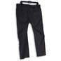 NWT Mens Gray Alfatech Stretch Flat Front Dress Pants Size 34W 30L image number 2