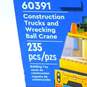 Sealed Lego City Construction Trucks And Wrecking Ball Crane 60391 image number 3
