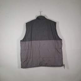 NWT Mens Chest Pockets Mock Neck Sleeveless Full-Zip Puffer Vest Size 5XL alternative image