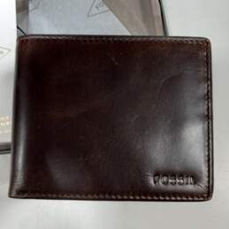 Fossil Men's Brown Leather Wallet alternative image