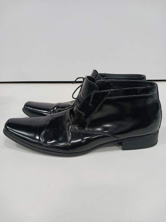 Men's Calvin Klein Black Ballard Dress Shoes Sz 12 image number 3