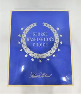 VTG Bates George Washington's Choice Bedspread Twin Size Antique White IOB