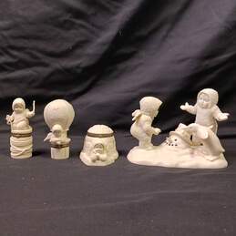 Bundle Of 4 Assorted Snowbabies Figurines