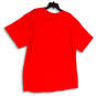 NWT Mens Red Graphic Hall Of Fame Crew Neck Short Sleeve T-Shirt Size XL image number 2