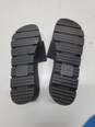 Dirty Laundry Black Platform Sandal Slides image number 4