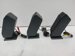 Bundle Of 3 Logitech Satellite Computer Speakers alternative image