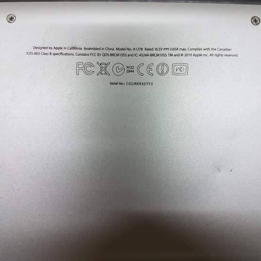 2012 Apple MacBook Pro 13in Laptop Intel i5-3210 CPU 4GB RAM 500GB HDD image number 7