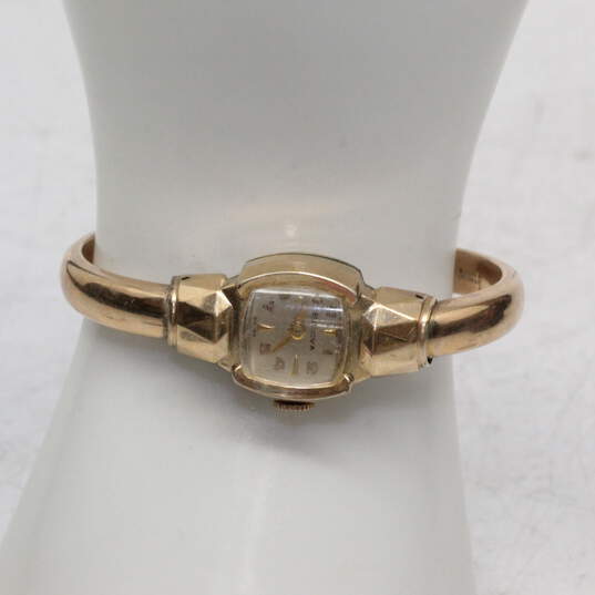Vintage Bulova 10K Rolled Gold Plate 17 Jewel Watch - 14.1g image number 2