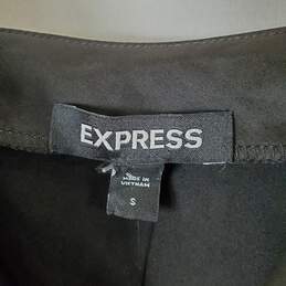 Express Women Black Cowl Maxi Dress Sz S alternative image