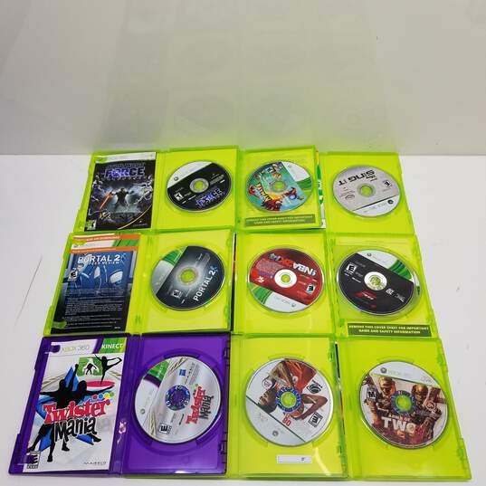 Mixed Lot of 9 Microsoft Xbox 360 Video Games #6 image number 3