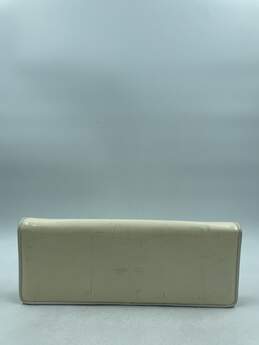 Authentic Salvatore Ferragamo Ivory Patent East/West Shoulder Bag alternative image