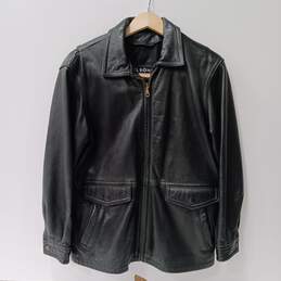 Wilsons Men's Leather Bomber Style Jacket Size Large