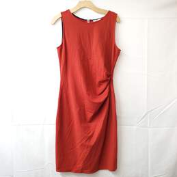 Kenneth Cole | Red Back-Zipper Dress | Women's Size 10
