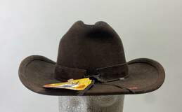 Bullhide Brown Wool Cowboy Hat Medium