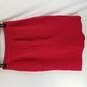 White House Black Market Women Red Skirt XS image number 1