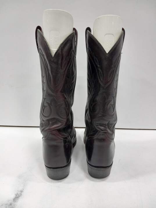 Men's Brown Tony Lama Size 10.5 Western Boot image number 4