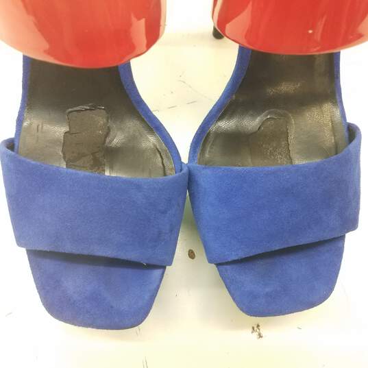 Jessica Simpson Multi Vadio Multi Sandal Stiletto Platform Heels Shoes Size 9 M image number 6