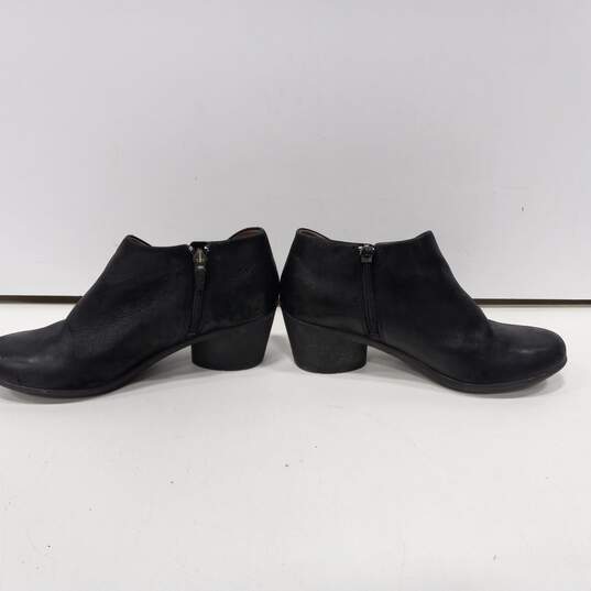 Dansko Black Leather Heeled Boots Size 36 image number 3