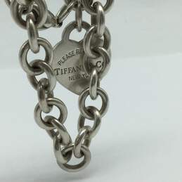 Tiffany & Co Sterling Silver Return to Tiffany Heart Tag Bracelet 34.6g alternative image