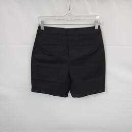 Boden Black Cotton Shorts WM Size 2 NWT alternative image