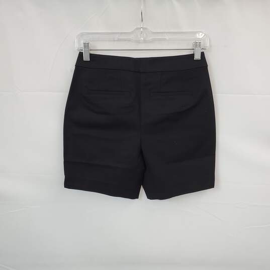 Boden Black Cotton Shorts WM Size 2 NWT image number 2