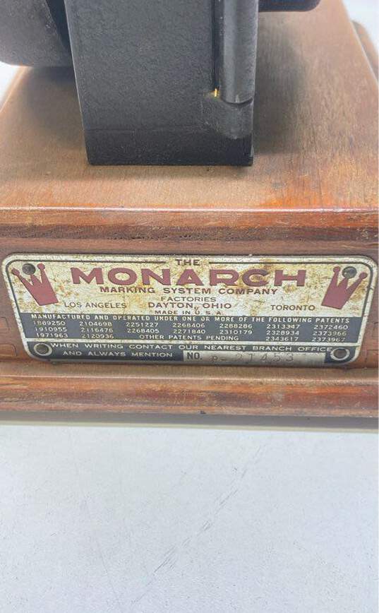 Monarch Pathfinder Ticketing Machine-SOLD AS IS image number 4