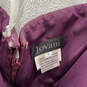 NWT Womens Purple Sweetheart Neck Strapless Back Zip Maxi Dress Size 4 image number 4