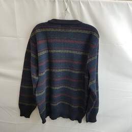Vintage Pendleton Men's Multicolor Striped Wool Sweater Size L alternative image
