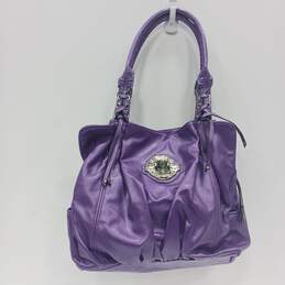 Genna De Rossi Purple Handbag