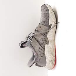 Adidas Men's Prophere Grey Solar Red Sneakers Size 10